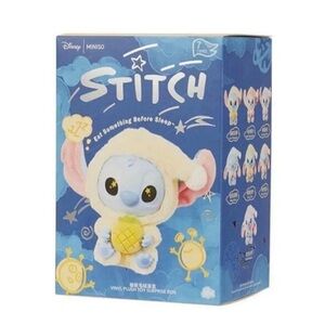 MINISO Disney Stitch Eat Something Before You Sleep plush blind box